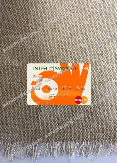 Albania Intesa Sanpaolo Bank mastercard photolook front